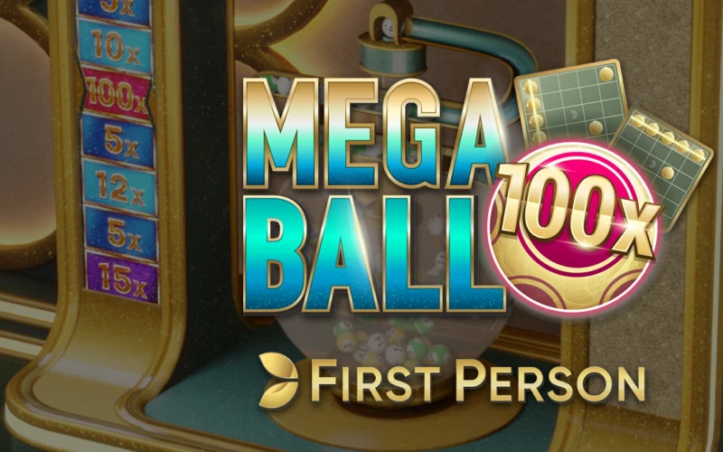 Play an innovative game of First Person Mega Ball at Glassi casino.