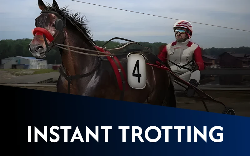 Test your predictions with fast results in Instant Trotting at Glassi casino.