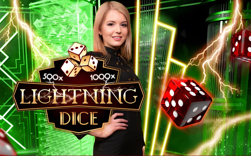 Experience fast and fun gameplay with Lightning Dice at Glassi casino.