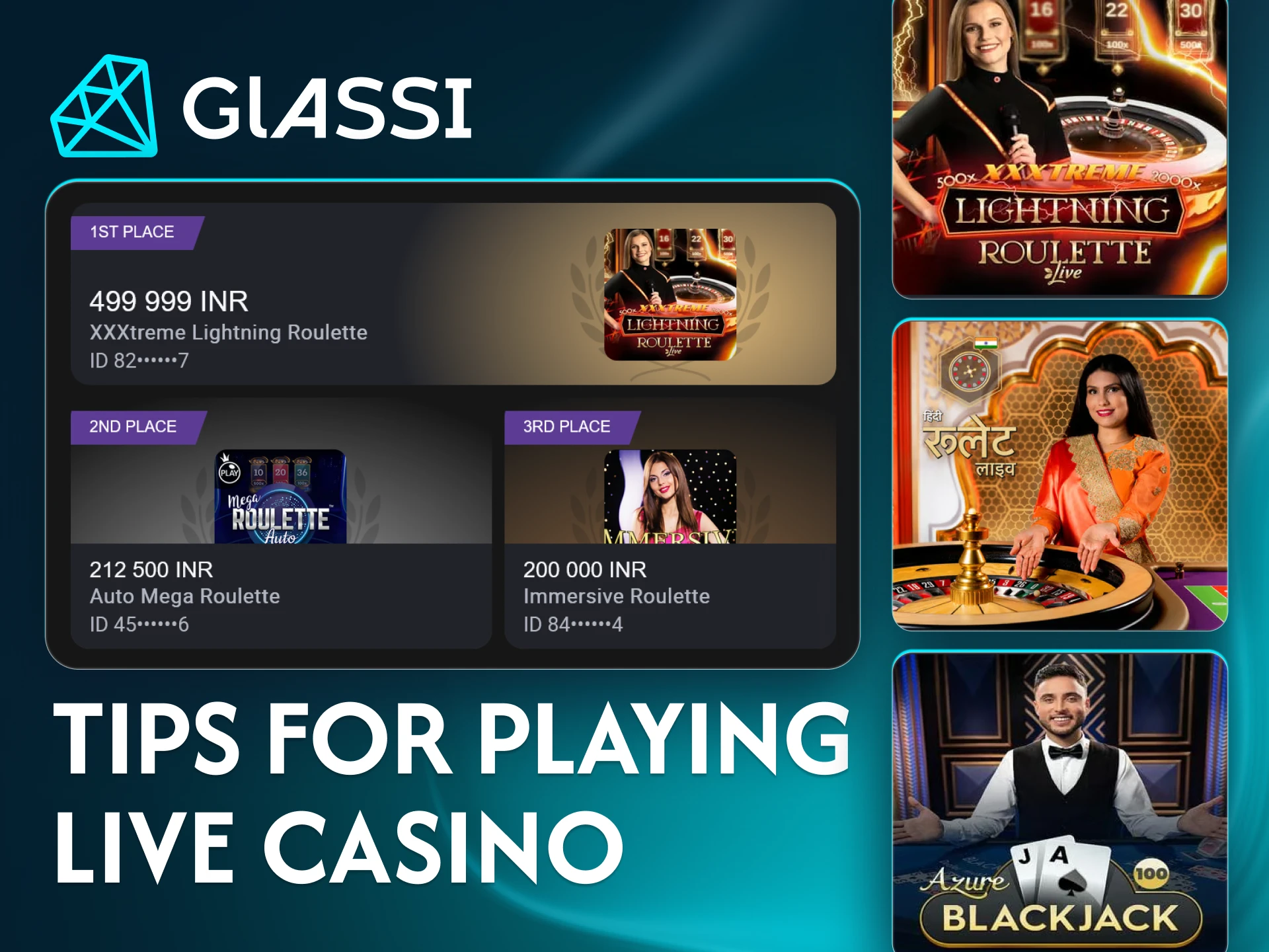 Discover expert tips from Glassi casino to excel in live dealer games.