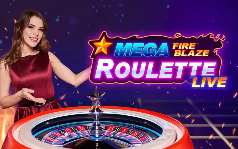 Turn up the temperature with Mega Fire Blaze Roulette at Glassi casino.