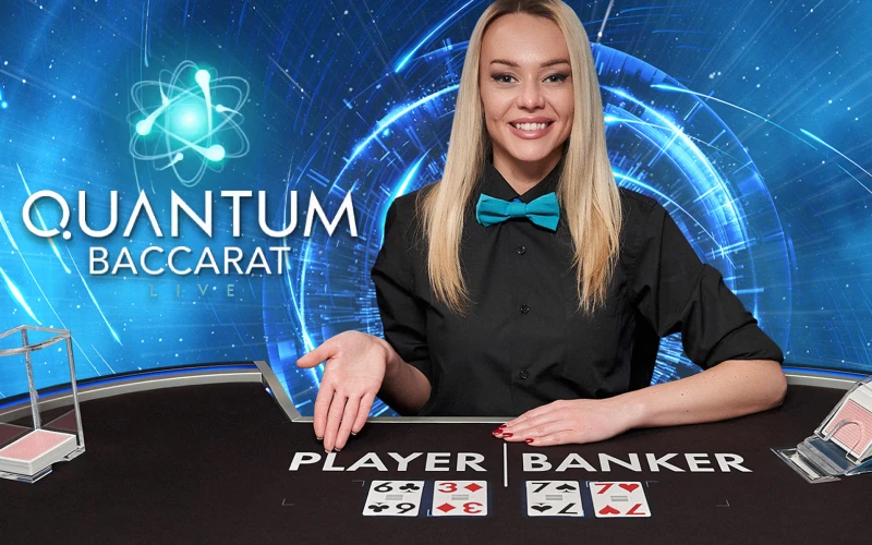 Play the innovative Quantum Baccarat at Glassi casino.