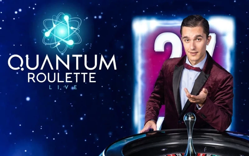 Spin Quantum Roulette Live at Glassi casino.