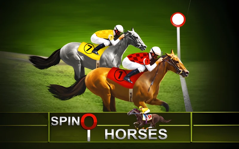 Experience fast-paced betting on Spino Horses virtual races with Glassi casino.