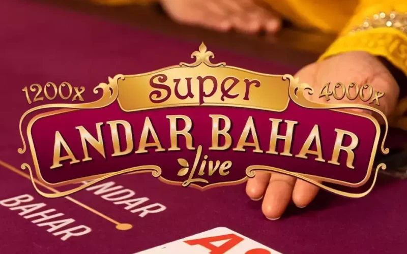 Enjoy the simplicity and excitement of Super Andar Bahar at Glassi casino.