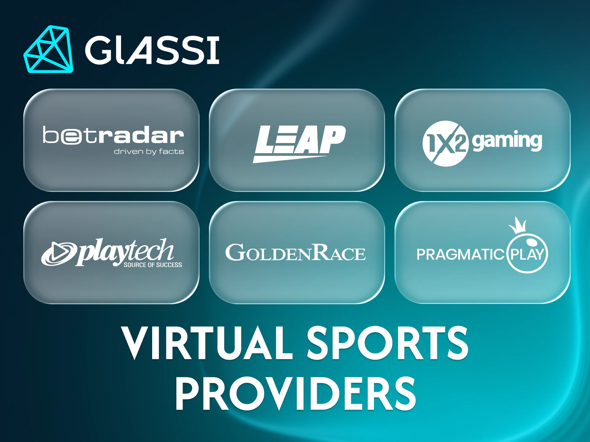 Virtual sports games at Glassi casino are crafted by top providers.